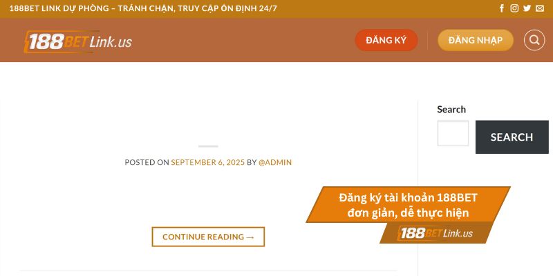 Đăng ký 188BET 2 Đăng ký tài khoản 188BET đơn giản, dễ thực hiện