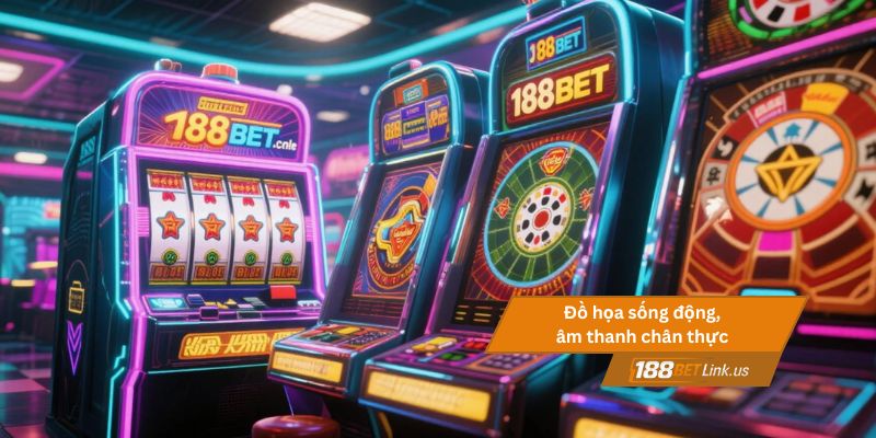 Game nổ hũ 3D 188BET 2 Game nổ hũ 3D 188BET có đồ họa sống động, âm thanh chân thực