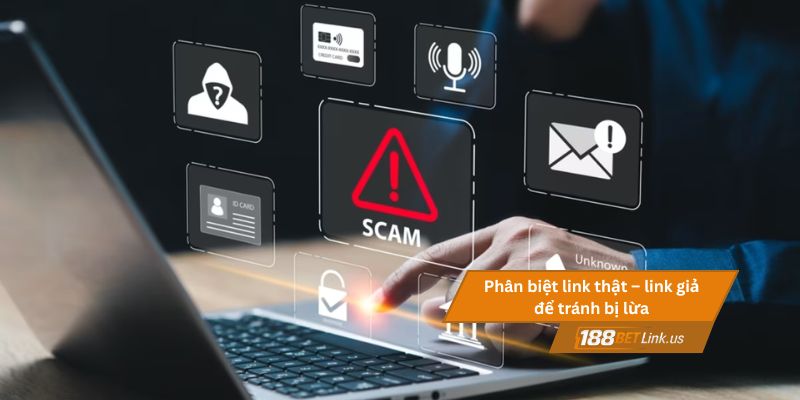 Phân biệt link thật – link giả để tránh lừa đảo online 1 Phân biệt link thật – link giả để tránh bị lừa
